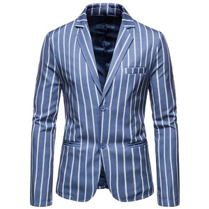 Blazer da uomo autunno moda quotidiano monopetto <span class=keywords><strong>stile</strong></span> Casual Blazer Casual <span class=keywords><strong>stile</strong></span> sciolto <span class=keywords><strong>abbigliamento</strong></span> <span class=keywords><strong>maschile</strong></span> - Product Image 1