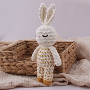 Sang trọng nhồi búp bê cho trẻ sơ sinh cô gái chàng trai và người lớn dệt kim Thú nhồi bông đồ chơi - Product Image 3