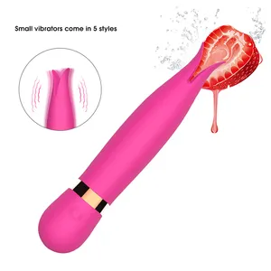 Titreşimli yapay penis Mini Dildos sopa vida konu kadın için vibratör yuvarlanan masaj mastürbasyon Anal Thrusting seks vibratör