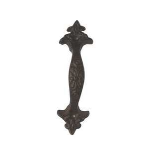 <span class=keywords><strong>Poignée</strong></span> de <span class=keywords><strong>porte</strong></span> en fonte Antique, 1 pièce, 5 pouces, poignées de grange coulissantes pour ménage - Product Image 6