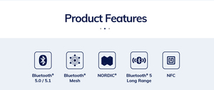 Certificado MinewSemi MS50SFB1 NRF52810 para <span class=keywords><strong>Bluetooth</strong></span> Low Energy BLE 5,0 Slave UART NFC <span class=keywords><strong>Module</strong></span> - Product Image 5