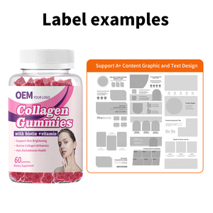 Gummies de collagène végétalien OEM à faible MOQ, prêts pour FBA, approvisionnement stable en vrac, test COA pour les vendeurs de plateformes e-commerce - Product Image 6