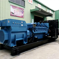 Nouvelle génératrice au gaz naturel Yuchai Cumins de Chine, 1 MW, 2 MW &amp;   Générateur à biogaz à démarrage automatique à distance, moteur à démarrage automatique, bon prix