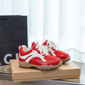 Zapatillas de verano transpirables de malla para mujer, estilo occidental, versátiles, de una sola capa, con aumento de altura, para entrenamiento alemán. - Product Image 3