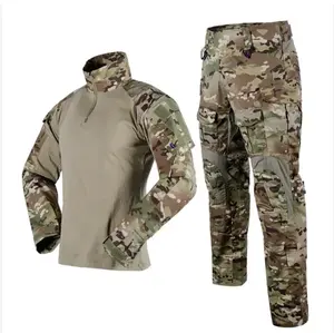 Frog Suit G3 Camo Green Training Shirt and Pants Uniform Multi-Functional Tactical Suit for Hunting and Closing Wear