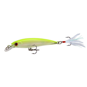 1 señuelo de pesca de plástico duro tipo crankbait, hundimiento lento, 7.2g 9cm, cebo artificial Minnow con ojos 3D, aparejos de trolling para lubina, lucio y <span class=keywords><strong>carpa</strong></span> - Product Image 6