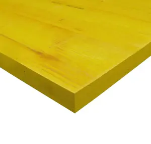 Doka 21mm 27mm impermeabile 3 strati di colore giallo cassaforma cassaforma in compensato fenolico