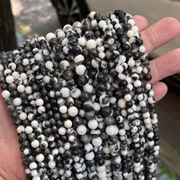 Manik-manik Batu Permata Alami YWJC Crystal Wholesale 6mm 8mm, Bentuk Bulat, Warna Campur, Batu Lepas, Laris Manis untuk Pembuatan Gelang