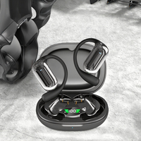 Earphone TWS Q16S OWS Terlaris, Headphone Open-Ear dengan BT 5.4 untuk Olahraga & Gaming, Earbud Logo Kustom dengan Harga Terbaik