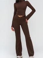 Ensemble de sport 6 pièces 2026 pour yoga et fitness, séchage rapide, respirant, avec soutien-gorge de yoga dos nu, leggings taille haute et logo imprimé sans couture sur le devant