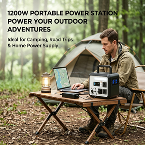 1200W 1152Wh Portable Power Station Lithium <b>Battery</b> Solar Generator Outdoor Powerstation Wholesale Manufacturer Supply - Product Image 2