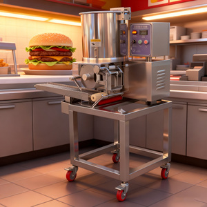 Prensa Eléctrica para Hamburguesas, Máquina para Hacer Hamburguesas de Carne de Res para Asar a la Parrilla - Product Image 1