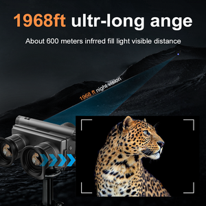 Binocular profesional Z9157 ajustable 8x Zoom binoculares luz visión nocturna al aire libre telescopio casco binoculares - Product Image 2