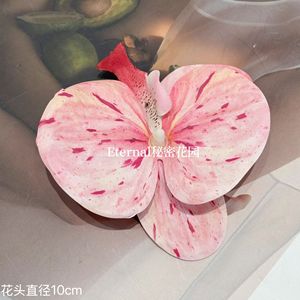 Guirlandes de pétales d'orchidées Phalaenopsis artificielles Secret Garden pour décoration de mariage, murs floraux DIY, vente en gros - Product Image 2