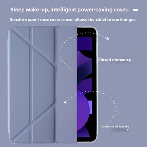 Funda Protectora para <span class=keywords><strong>iPad</strong></span> Pro 11 - 10.2 Pulgadas con Ranura para Lápiz, Carcasa Protectora de TPU, para Modelos Air 4/<span class=keywords><strong>5</strong></span>, Diseño Plegable en Y - Product Image 4