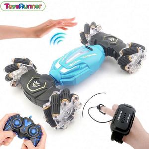 Camion RC de course télécommandé haute vitesse 1/8 2,4 GHz 2WD 10 canaux prêt à l'emploi 50 m pour adultes et enfants, voiture de cascades radiocommandée tout-terrain - Product Image 2