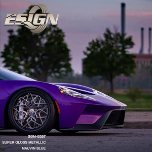 Super brillante metálico UV protegido Anti Scratch UV prueba oscuro azul coche envoltura Vinilo Alta Calidad película protectora pegatina para coches - Product Image 1