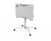 Bureau surélevé pneumatique ergonomique pliable et portable OMNI avec inclinaison à 90°