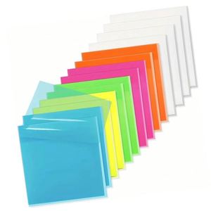 Bloc-notes transparent personnalisé en gros, bloc-notes autocollants transparents mignons et imperméables, bloc-notes autocollants transparents personnalisés avec logo - Product Image 1
