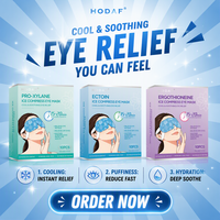 Masque rafraîchissant jetable pour les yeux, patchs hydrogel refroidissants pour les yeux gonflés et les cernes, vente en gros