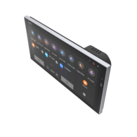 Tablette murale Android RK3566 de 7 pouces ultra-mince avec écran tactile USB et design coulissant pour la domotique intelligente