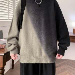 Suéter Grueso Vintage para <span class=keywords><strong>Hombre</strong></span>, Antipilling, Nueva Tendencia Otoño Invierno <span class=keywords><strong>con</strong></span> Decoración de Logotipo Estampado en la Parte Delantera - Product Image 5