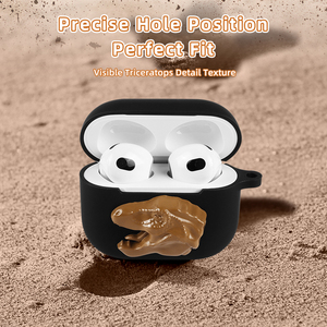Housse en silicone pour écouteurs 3D Pvc Tyrannosaurus en forme de <span class=keywords><strong>dinosaure</strong></span> pour <span class=keywords><strong>Airpods</strong></span> Pro 3 - Product Image 6