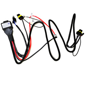 Wholesale 55W <strong>Xenon</strong> H4 <strong>Lamp</strong> 12V Telescopic Wire Spotlight Harness Swivel Angle Group Modified Lens New Car Light Accessories - Product Image 6