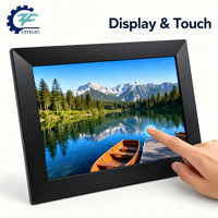 Solución de Diseño para Marco de Fotos Digital Acrílico: Pantalla de Marco Digital Personalizada, Reproductor de Fotos y Vídeos con Alimentación por CC para Marcas