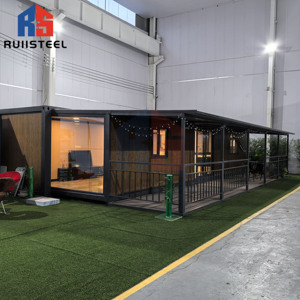 RUIISTEEL Modular Prefabricated Homes A-<strong>Frame</strong> Houses Luxury <strong>Villas</strong> Fast Install Container House Prefab Houses - Product Image 1