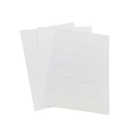 Papier vinyle A4 mat imperméable personnalisé 100um PP auto-adhésif 50 pièces adapté aux imprimantes à jet d'encre/laser autocollant thermique