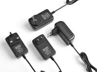 Adaptateur secteur mural, alimentation AC/DC, norme américaine/européenne, prise standard 12V1A, haute qualité, 12W, à brancher