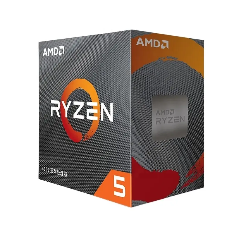 Processador AMD R5 3600 4500 5500 5600 em caixa para desktop CPU R5 7600X CPU 7nm 6 Core 12 Thread R5 4500