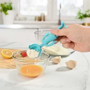 Ensemble d'outils de pâtisserie en silicone pour enfants, 5 pièces, comprenant un pinceau à pâtisserie, une spatule et un fouet, <span class=keywords><strong>kit</strong></span> de pâtisserie DIY pour enfants - Product Image 4
