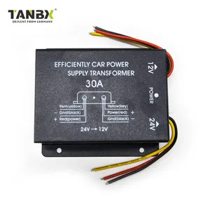 Hoge Kwaliteit Dc Converter 24V Naar 12V 30A Voeding Transformator Voor Auto