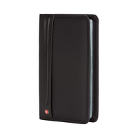 Porte-cartes personnel Diplomat Wenger 156 en vinyle noir fabriqué en Chine, taille unique