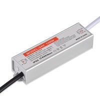 Alimentation à découpage IP67 90% d'efficacité 6W-100W pour bande LED, transformateur, ballast, étanche, anti-humidité, anti-corrosion