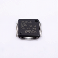 STM32F103RET6 - Microcontrolador Nuevo en Caja LQFP-64 (10x10), ARM Cortex-M3 MCU, 512 KB de Memoria Flash, CPU de 72 MHz
