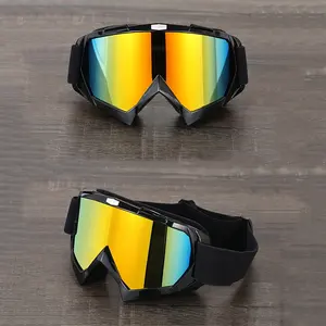 Occhiali da moto multicolori occhiali da Motocross UV occhiali da sci occhiali sportivi