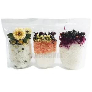 Dead Sea Salts Muscle Recovery Bath Soak Custom Scent Pain Relief Salts Body Relaxing Bath Salt