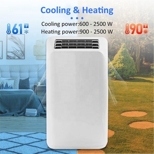 Nouveau climatiseur mobile portable 2022 sans tuyau, 9000 BTU, refroidissement et chauffage, CE 120V 240V, pour usage domestique - Product Image 2