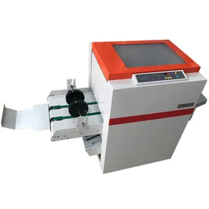 180 paper creasing machine Electric folding card folding color pages dashed machine