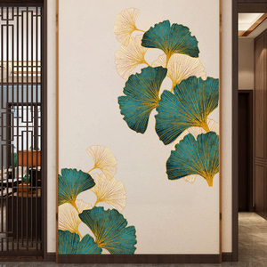<span class=keywords><strong>Adesivi</strong></span> <span class=keywords><strong>murali</strong></span> a foglia verde soggiorno fresco camera da letto sala da pranzo decorazione <span class=keywords><strong>adesivi</strong></span> carta da parati autoadesiva rimovibile - Product Image 3
