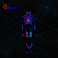 La Chine Future usine personnalisé Sport nautique Flying Jet Pack Fly Board étanche lumière LED Costume Costumes