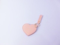 Miroir de poche compact en cuir Winway avec étui en PU personnalisé pour femmes et filles