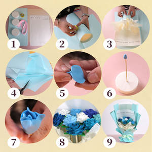 2025 nouveau bricolage argile Bouquet <span class=keywords><strong>à</strong></span> la main fleur fonctionne <span class=keywords><strong>pâte</strong></span> créative jouets pour enfants <span class=keywords><strong>à</strong></span> main fleur cadeaux pour la <span class=keywords><strong>maternelle</strong></span> - Product Image 6