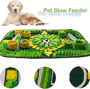 Tapis de renifflement pour chiens de haute qualité, lavable, tapis d'alimentation interactif pour animaux de compagnie, jouet de puzzle d'entraînement olfactif pour chiens - Product Image 2