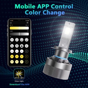 Sanvi V5 6000k 95w 30000lm Super Bright Led Headlight Bulb Canbus H1 H4 H7 H11 9005 9006 9012 Auto Lighting System New Version - Product Image 2