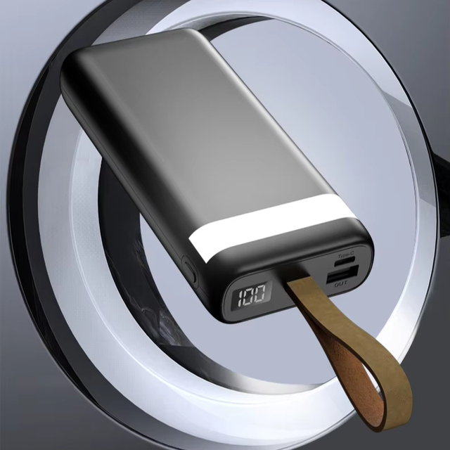 2026 Hot Sale High Quality Phone Power Bank Low Price Quality Power Bank With Built in Cable