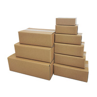 Boîtes cadeaux télescopiques en carton ondulé recyclable sur mesure, robustes, avec pelliculage mat, parois épaisses, matériaux recyclés, vente en gros